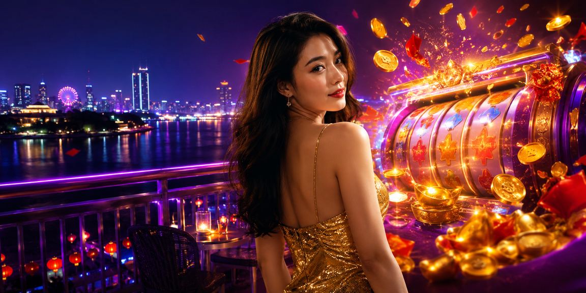 Màn hình slot game tại bãi biển Hà Nội – chơi game trên di động