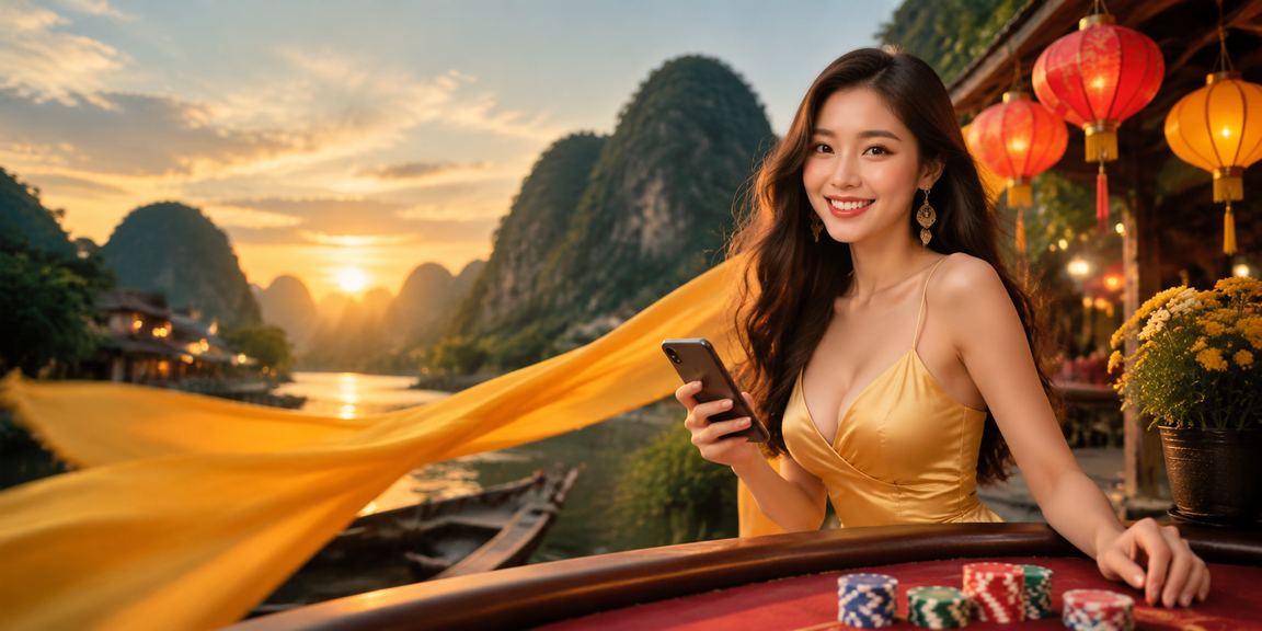 Người chơi thưởng thức giải trí có trách nhiệm tại không gian đèn lồng Hội An